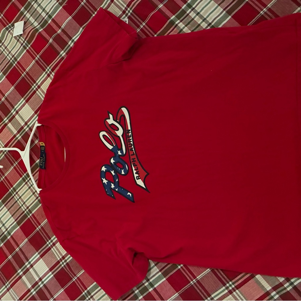 Ralph Lauren Red Short Sleeve Tee